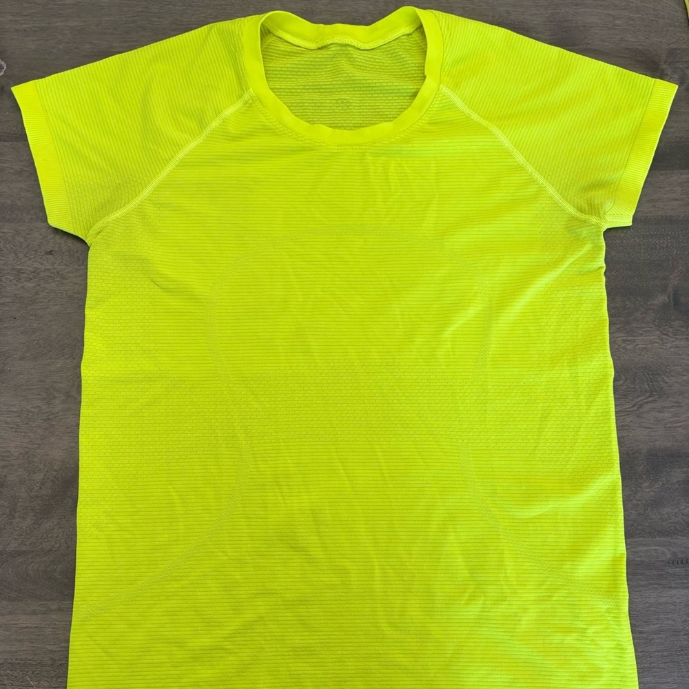 Lululemon Neon Yellow Women's Top Size 10